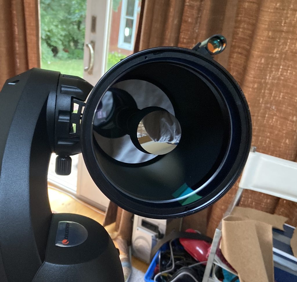 Optical tube and mirrors of NexStar 127SLT