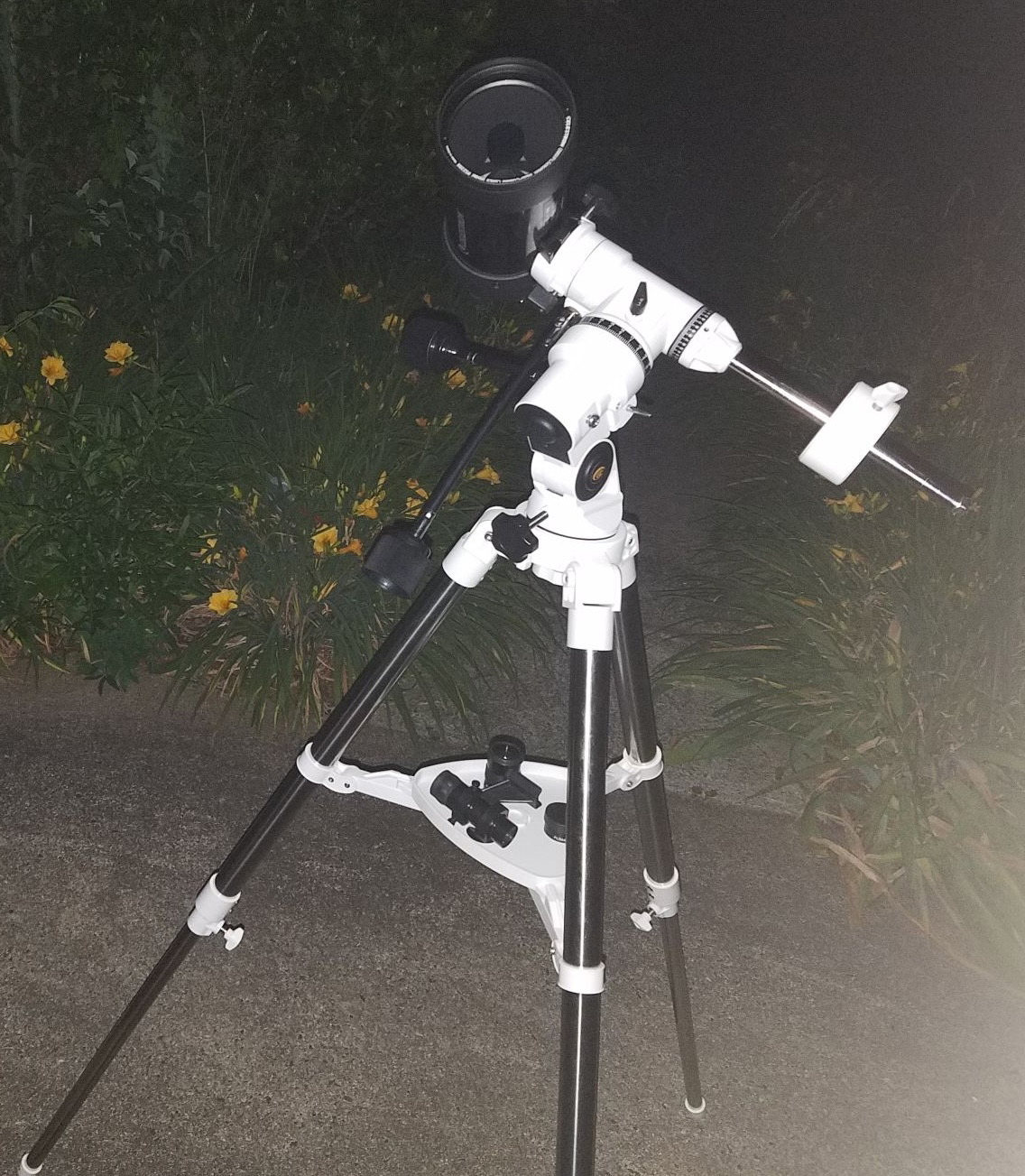 Celestron C90 on Exos Nano EQ3 mount