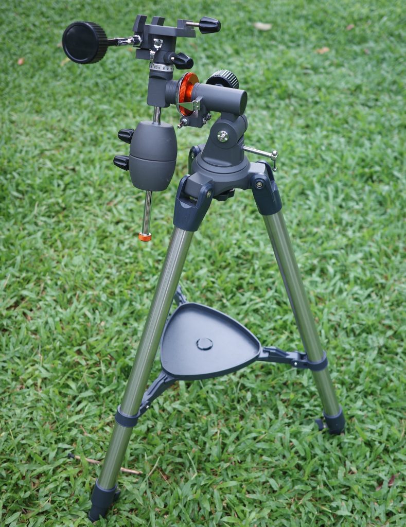 astromaster 76eq's mount and tripod