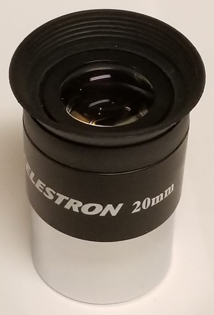 A celestron 20mm eyepiece