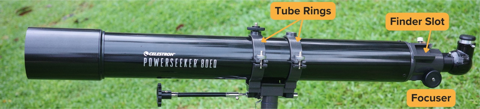 Powerseeker 80EQ optical tube