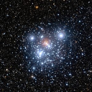 The Jewel Box star cluster, in the southern constellation of Crux