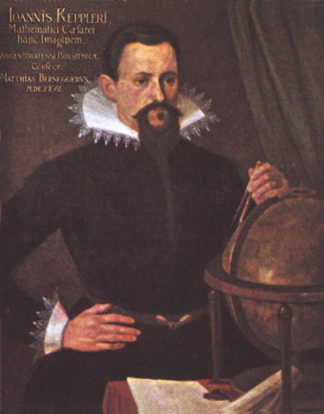 The astronomer Johannes Kepler.