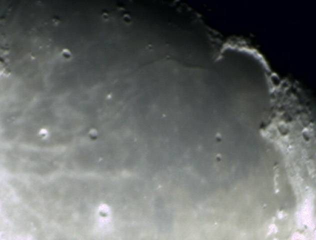 Close-up of the Moon