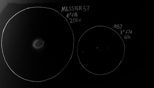 Messier 57 sketch