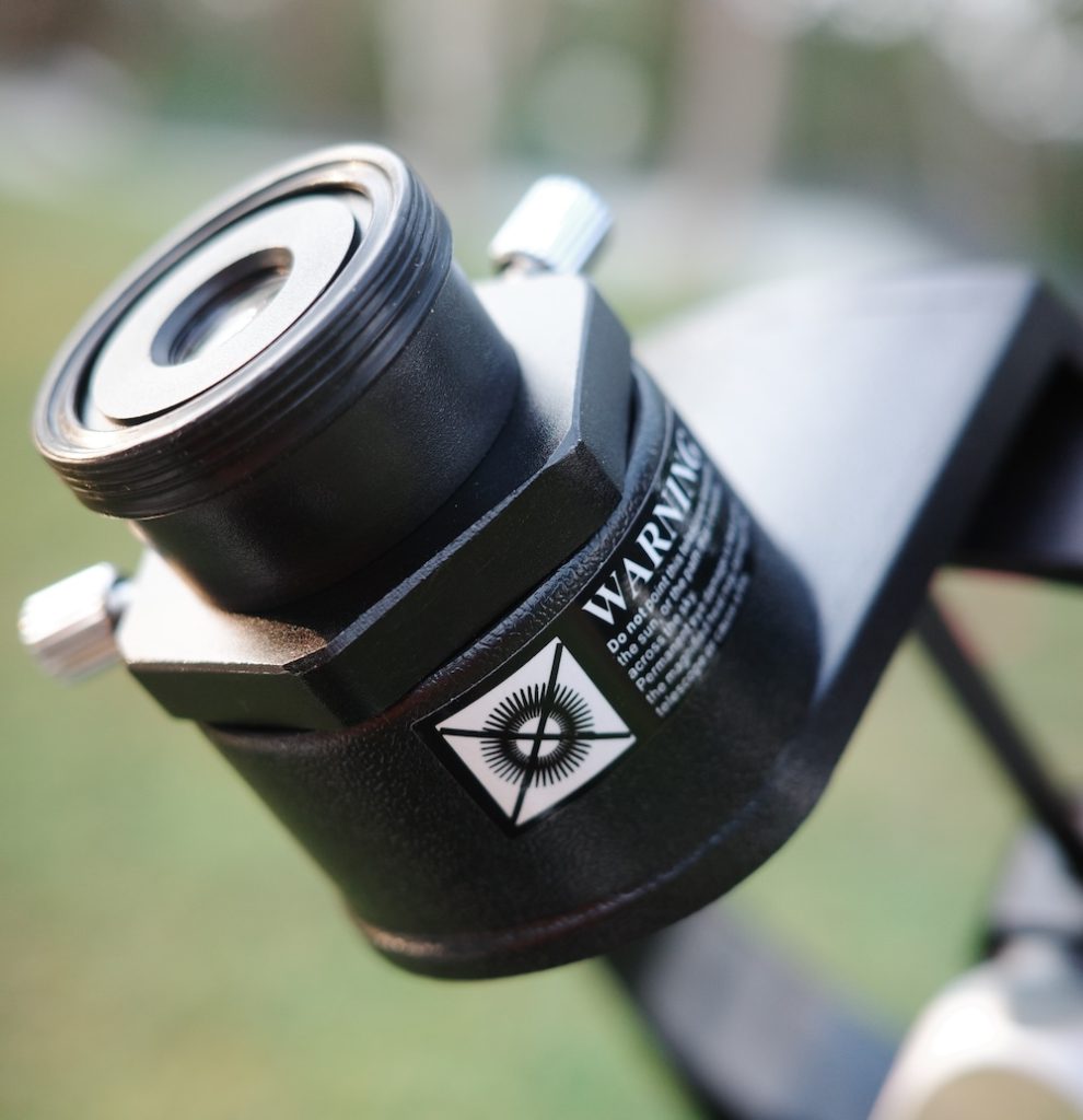 Sky-Watcher Heritage 130P's helical focuser