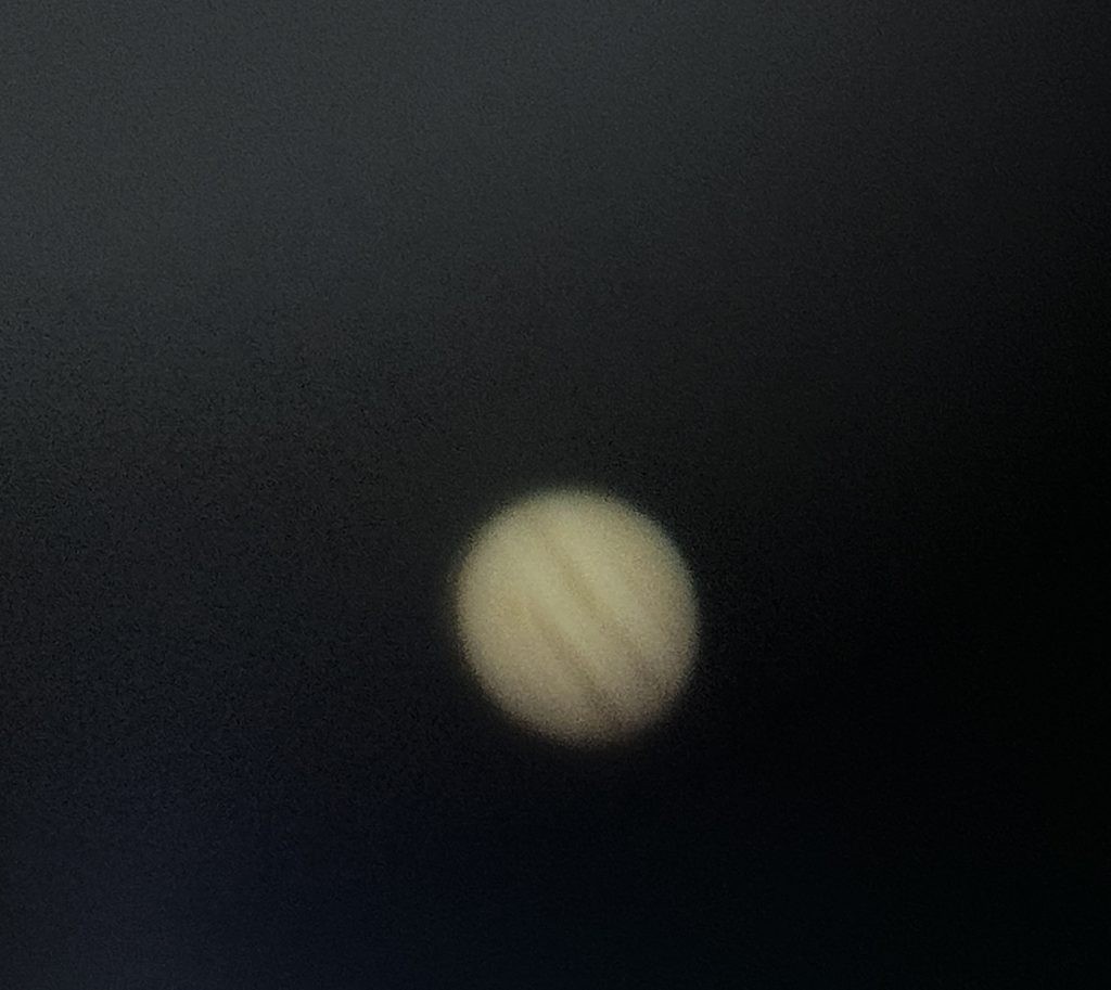 Jupiter photo taken by me using Hybrid 10" Dobsonian