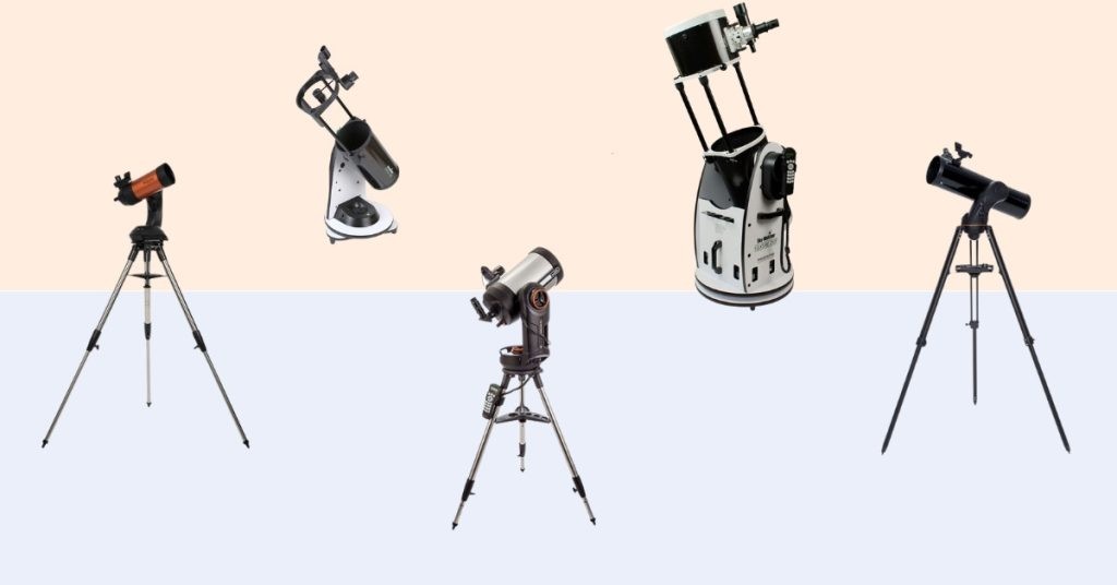 All type of computerized telescopes including refractor, dobsonian, reflector e.t.c