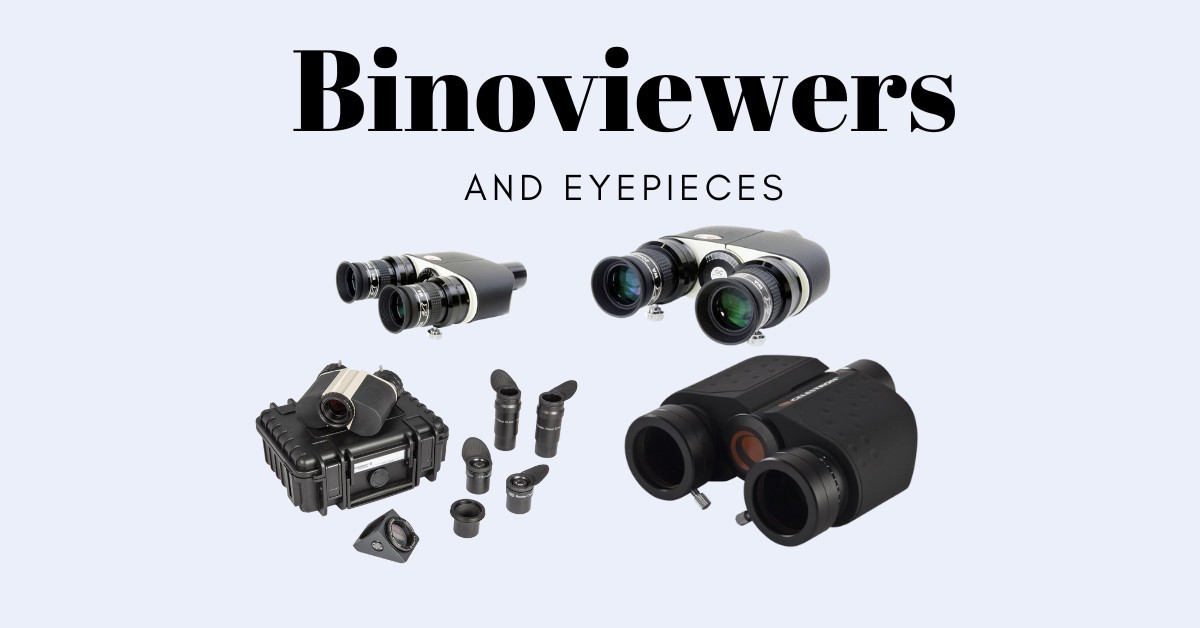 Featured image with the best binoviewers that we recommend