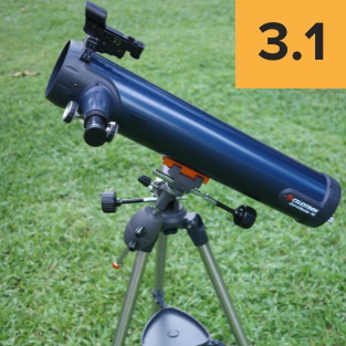 Celestron AstroMaster 76EQ Reflector Telescope