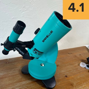 Sarblue Maksutov 60 telescope with dobsonian type of mount