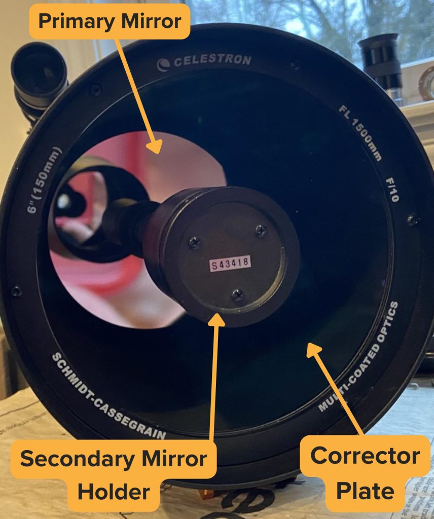 Celestron C6 SCT mirrors